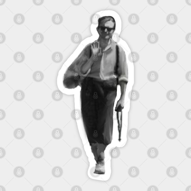 Saint Father karol józef wojtyła Sticker by HappyRandomArt